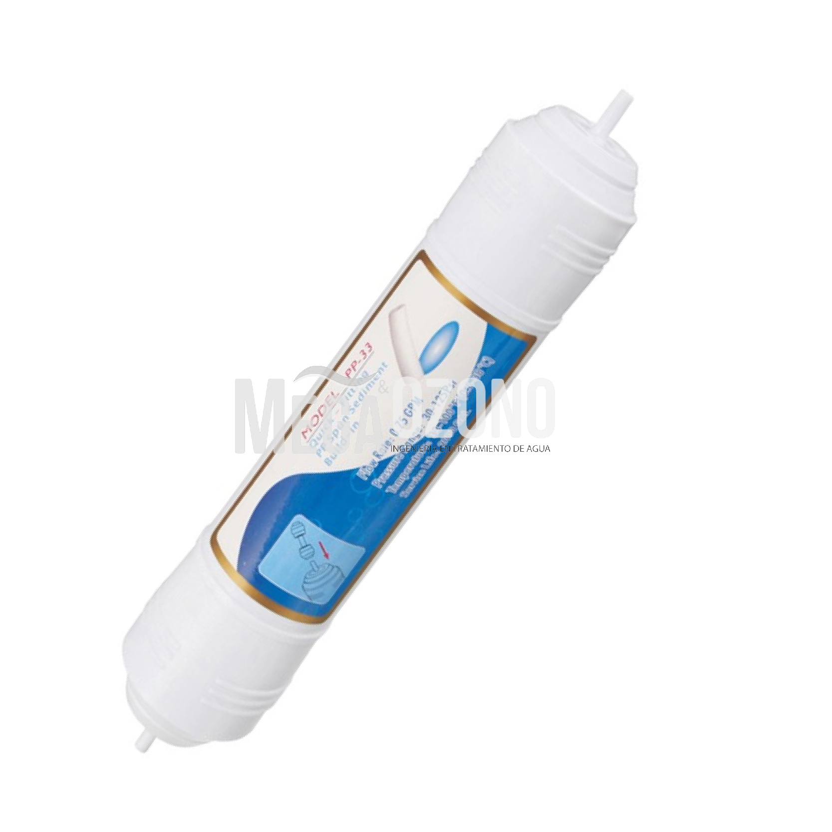 FILTROS SEDIMENTO EN LINEA PP-33 MEGAOZONO